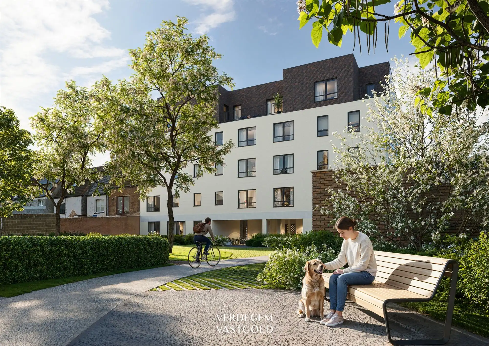 LANCERING MIL all in wonen: gelijkvloers appartement met 1 slaapkamer en terras van 6,32m² foto {{pictureIndex}}