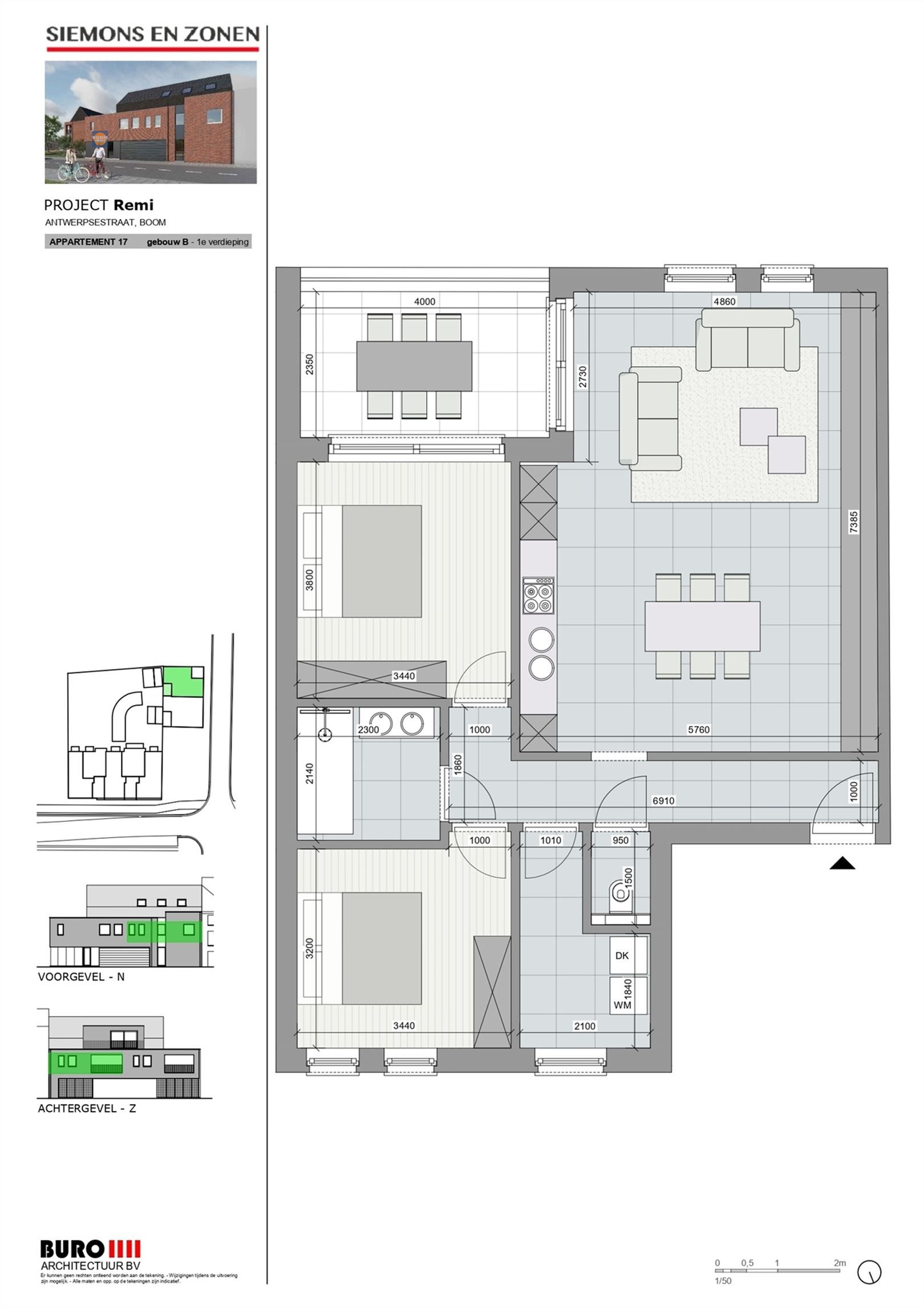 3 nieuwbouwappartementen in Boom foto 9