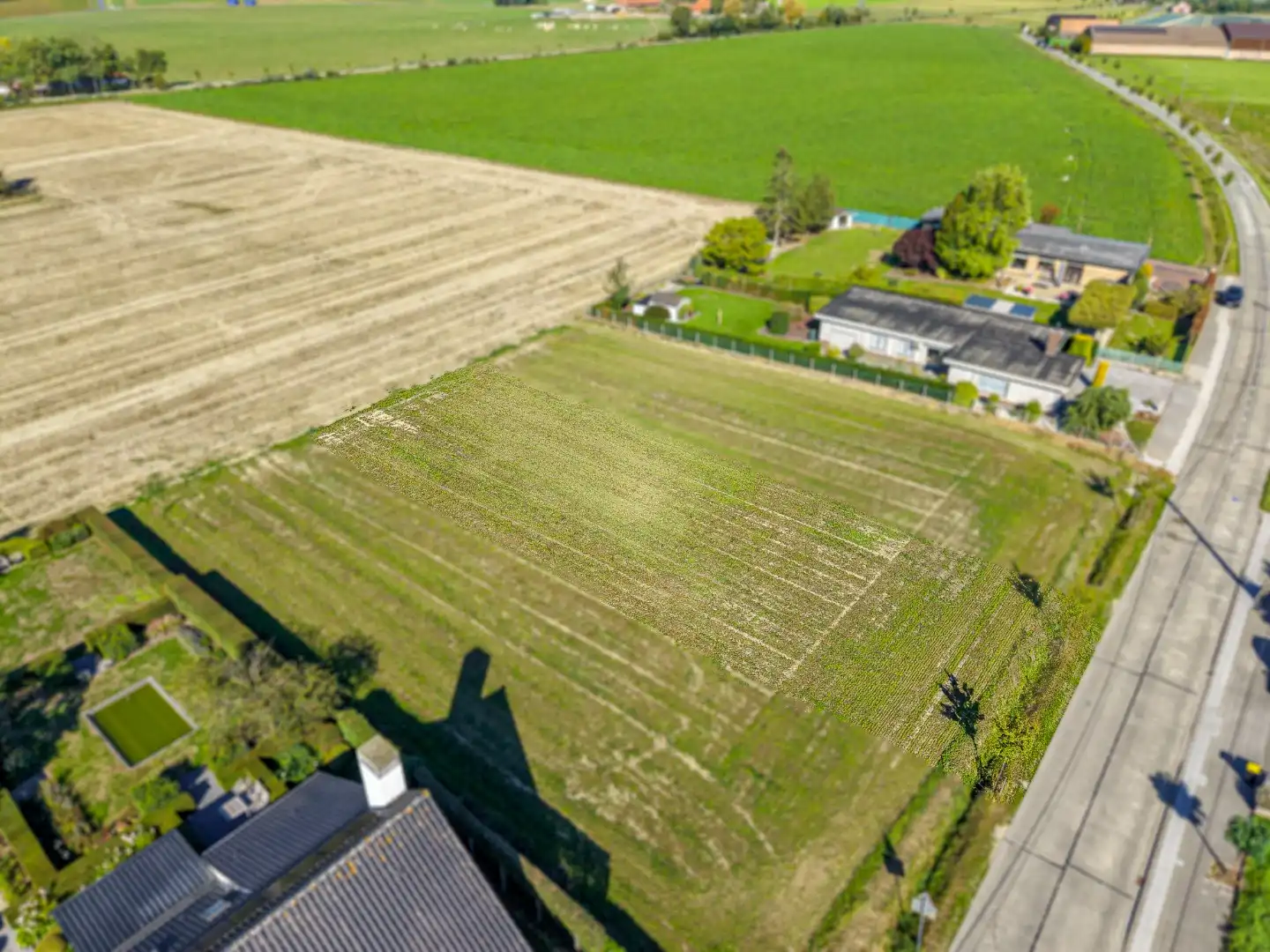 Bouwgrond voor een vrijstaande woning met landelijk uitzicht in Ledegem foto 6