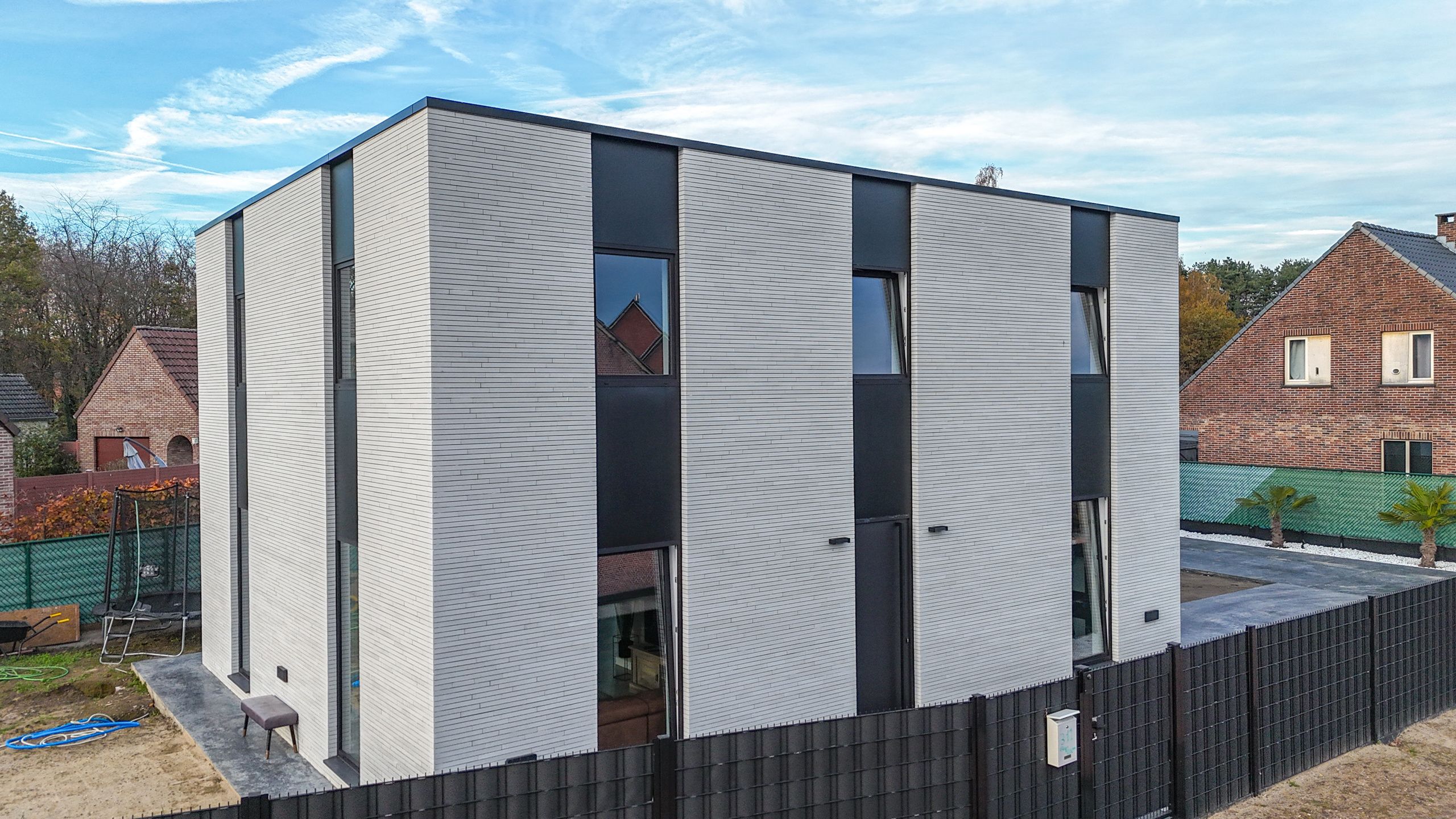 Nieuwbouw open bebouwing van 163m² met 3 slpks te Koersel! foto 28