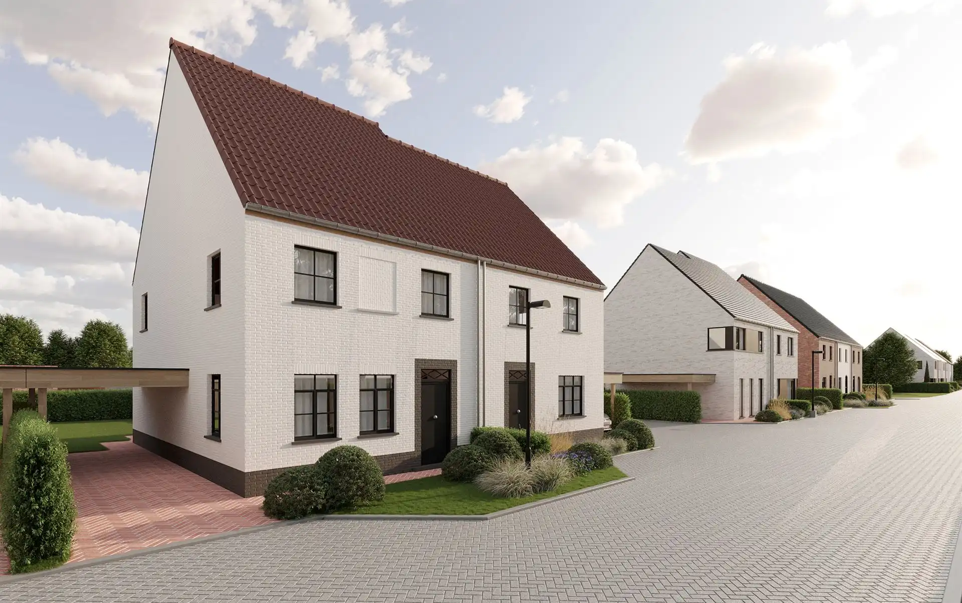 Energiezuinige nieuwbouwwoning in het centrum van Harelbeke foto 26