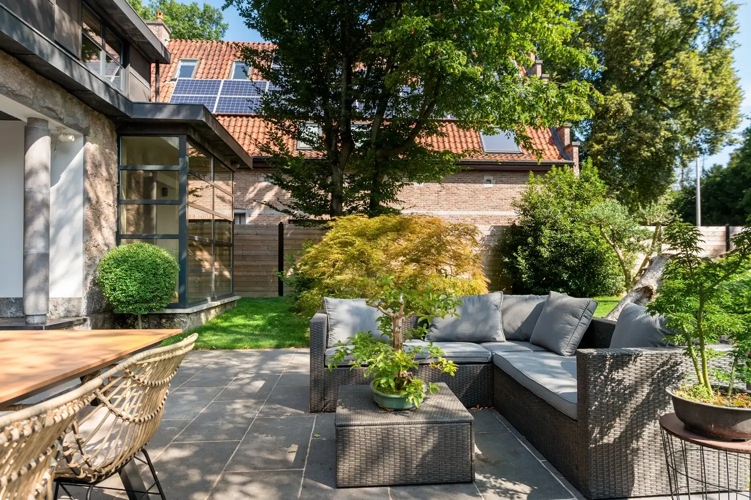 Instapklare open bebouwing met 4 slpkrs en aangename tuin te Edegem foto 34