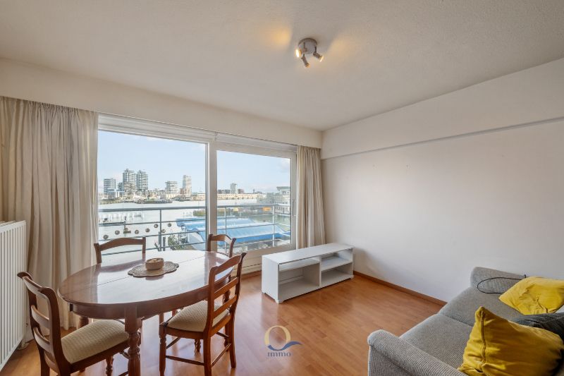 Fantastisch gelegen 1 slpk app. met panoramisch zicht over de Visserskaai ! foto 4