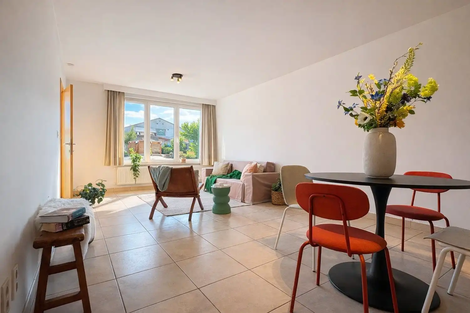 Instapklaar en energiezuinig éénslaapkamer appartement in het centrum van Eke foto 3