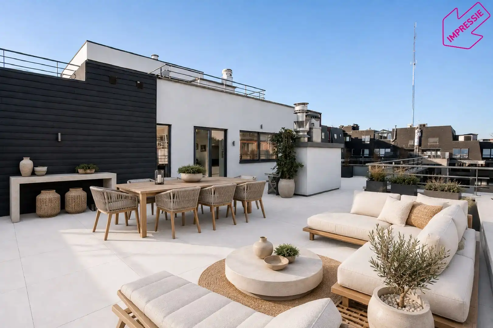 Luxe penthouse met 3 terrassen en Schelde zicht foto 16
