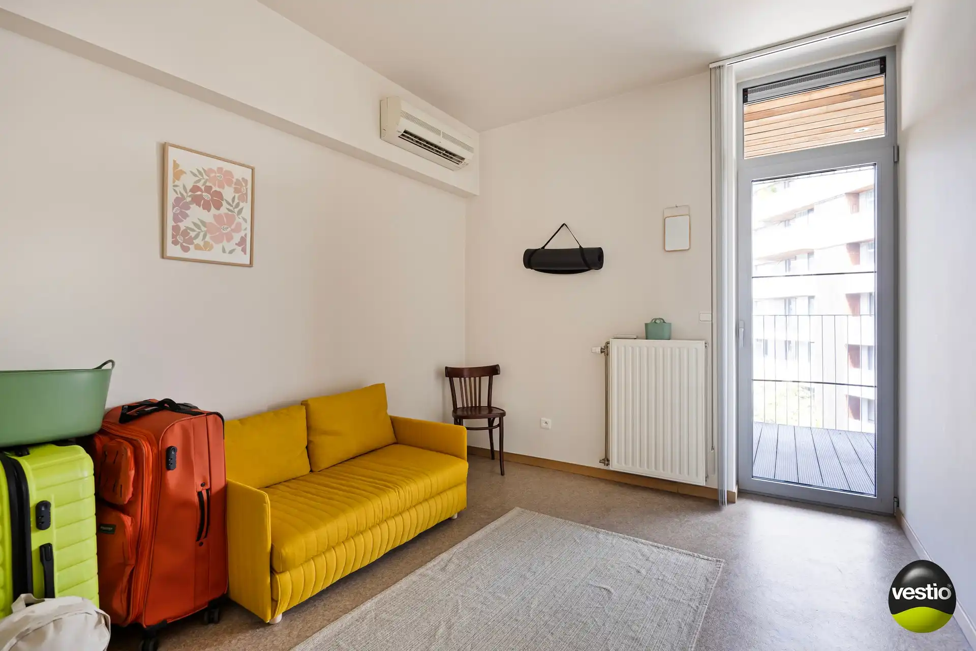 Smaakvol, kwalitatief afgewerkt 2 slaapkamer appartement met 2 terrassen. foto 17