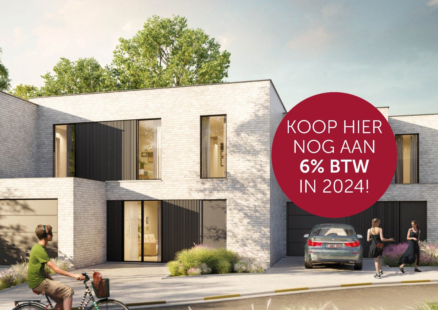 Nieuwbouw woningen in hartje Harelbeke, overal dichtbij  foto 1