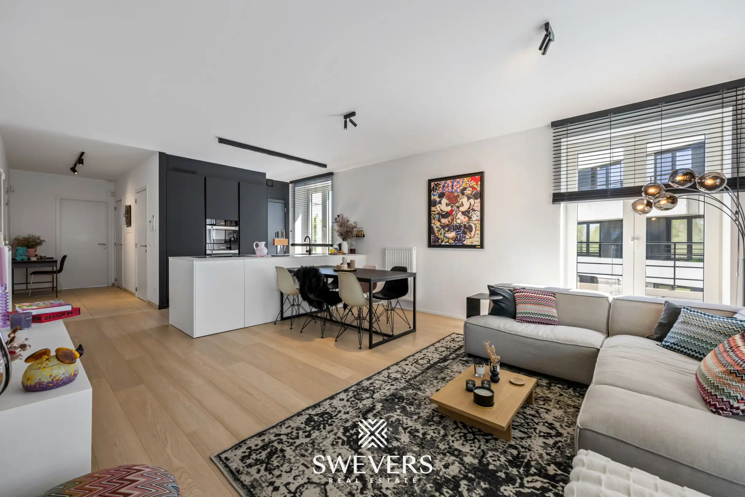 Luxueus appartement met zicht op het kanaal en ruim terras op zuidzicht in Hasselt foto 8