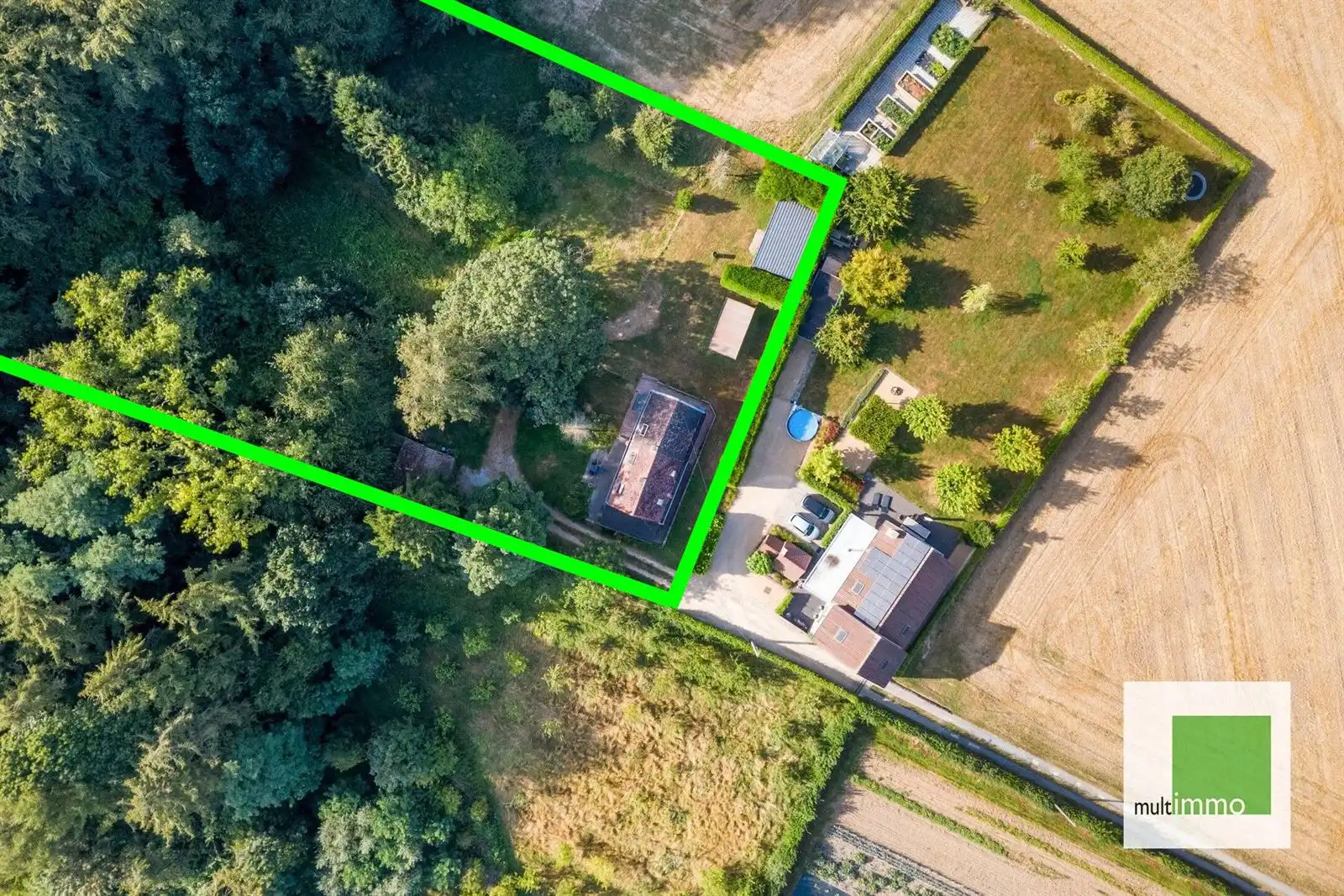 Hoofdfoto van de publicatie: Uitzonderlijke eigendom - 4gevel (43a54ca) naast Hallerbos 