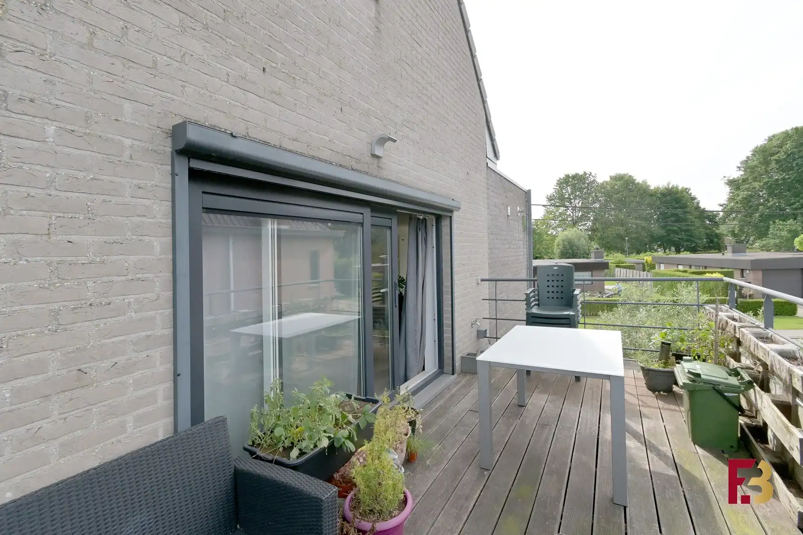 Duplex appartement in het groene Massemen foto 13