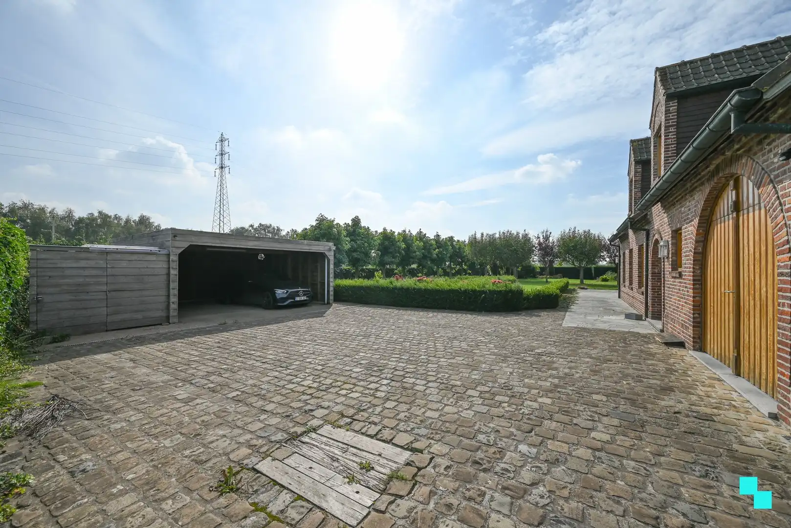 Landelijk gelegen open bebouwing op grens Lendelede, Izegem en Sint-Eloois-Winkel foto 16