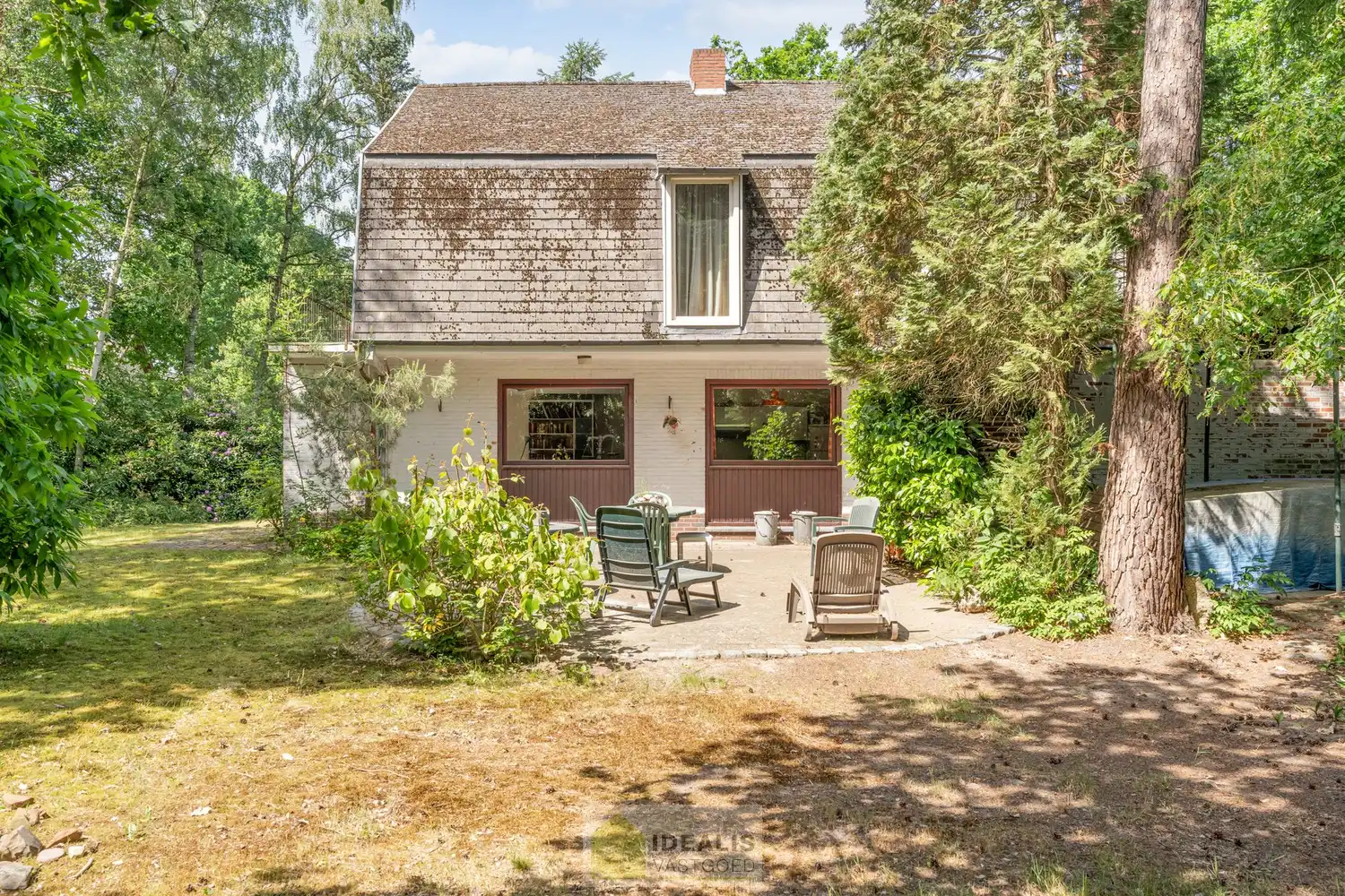 TE RENOVEREN WONING MET 5 SLAAPKAMERS OP EEN PRACHTIG PERCEEL VAN 15A 75CA OP EEN UITZONDERLIJKE RUSTIGE EN GROENE LIGGING IN EEN DE VILLAWIJK ACHEL STATIE foto 15