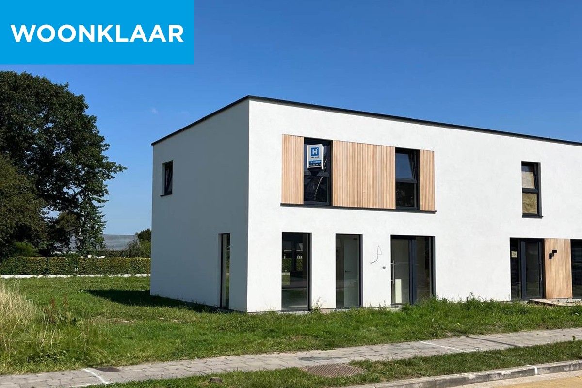 Instapklare halfopen nieuwbouwwoning gelegen nabij Aalst foto 1