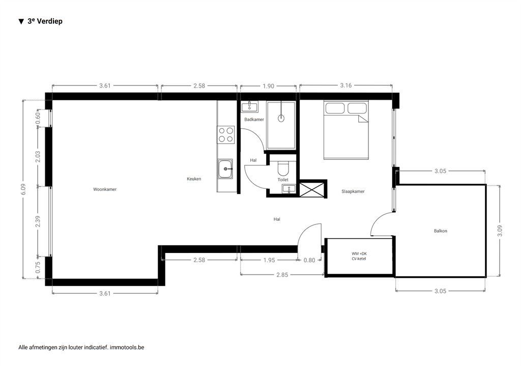 nieuwbouwappartement met zonnig terras foto 12