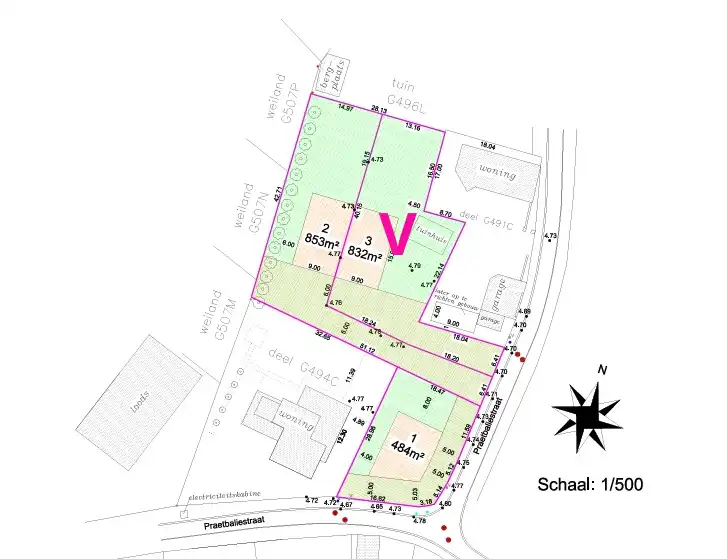 LAATSTE WONING  - Pastoriestijl - nieuwbouw&nbsp;met 4 slpk, en GROTE Zuidgerichte tuin te Oedelem - OPP; 853 m² foto 4
