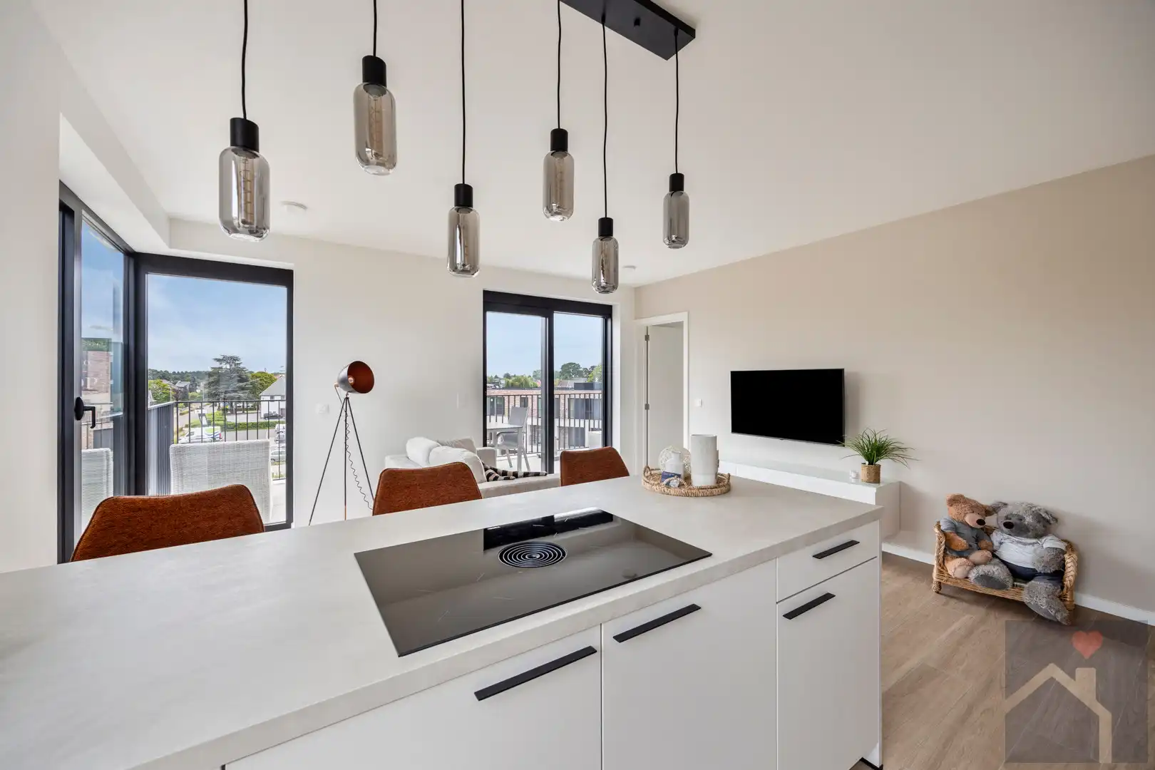 Luxe appartement op 3e verdieping met 2 slaapkamers, terras van 21 vierkantemeter en moderne afwerking in 2025! foto 11