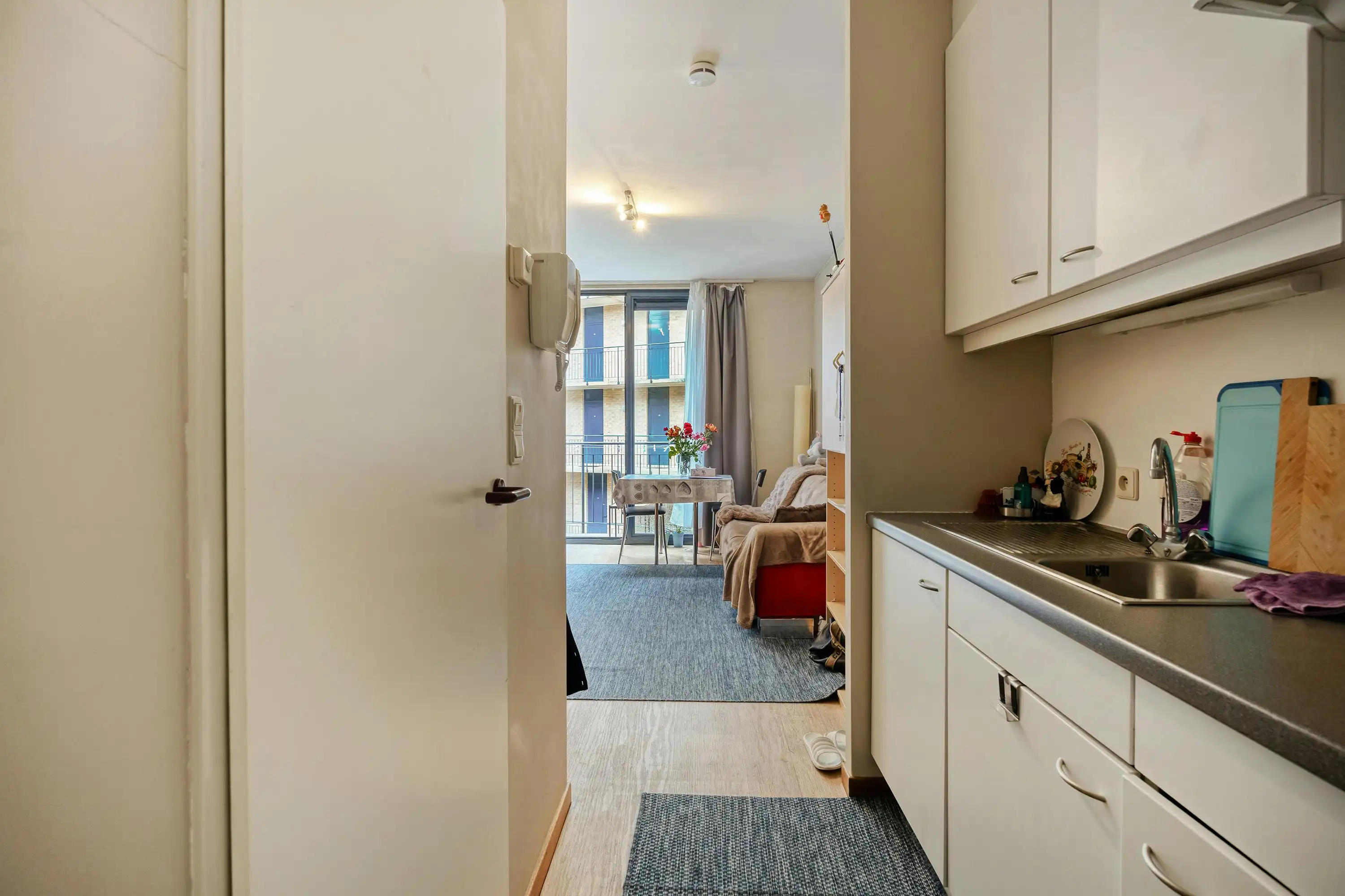 Topinvestering: Studio te koop in Brussel centrum met terras! foto 5