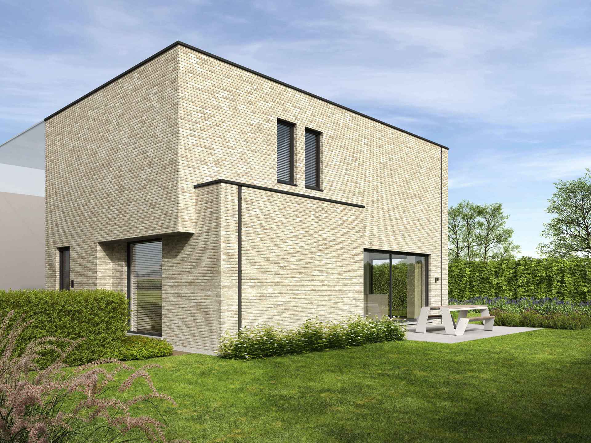 Nieuwbouwwoning casco met moderne afwerking + lichtinval! foto 2