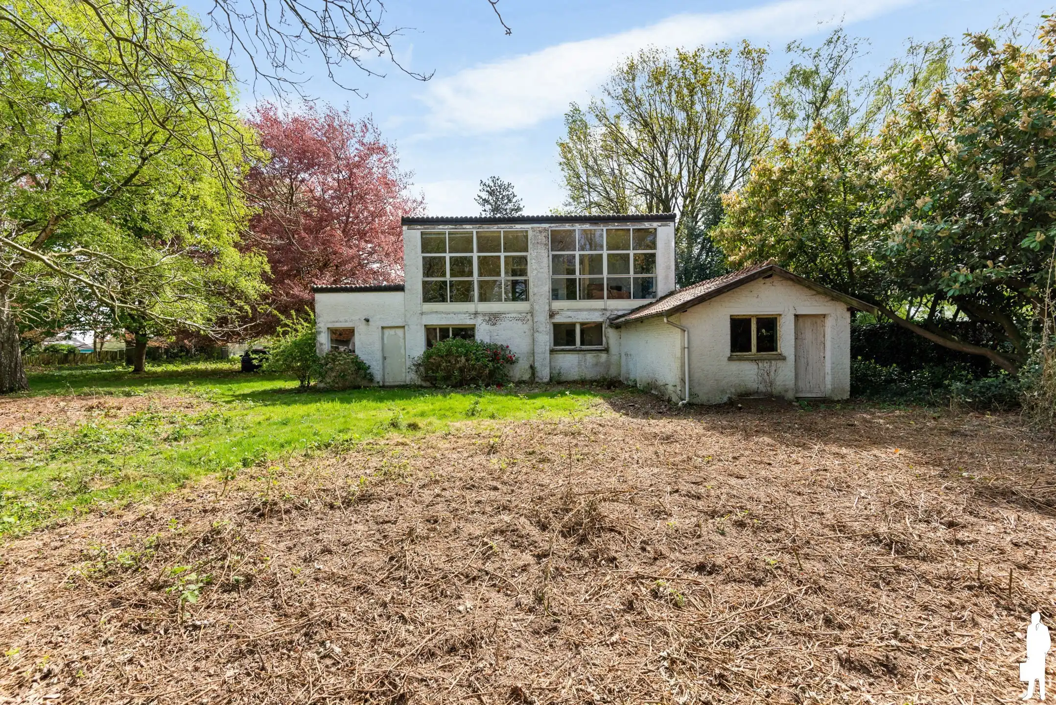 Fantastische bouwgrond (ca6685m²) met prachtige parktuin/bos foto 9