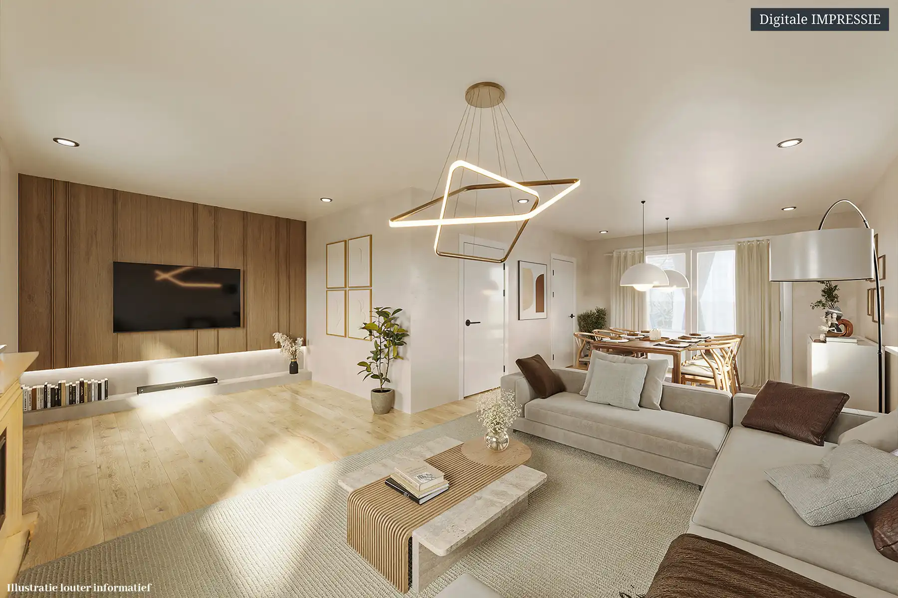 Warme, halfopen energiezuinige woning met dubbele garage foto 9