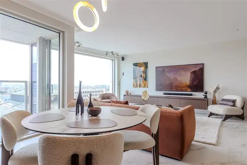 luxe1 SLPK appartement op grote hoogte in de Antwerp Tower foto 7
