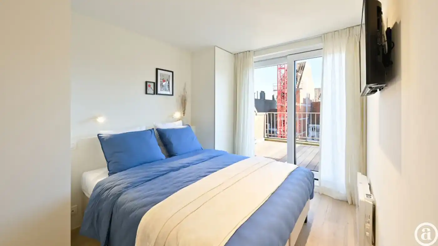 Penthouse-appartement vlakbij de zeedijk met zonneterrassen  foto 13