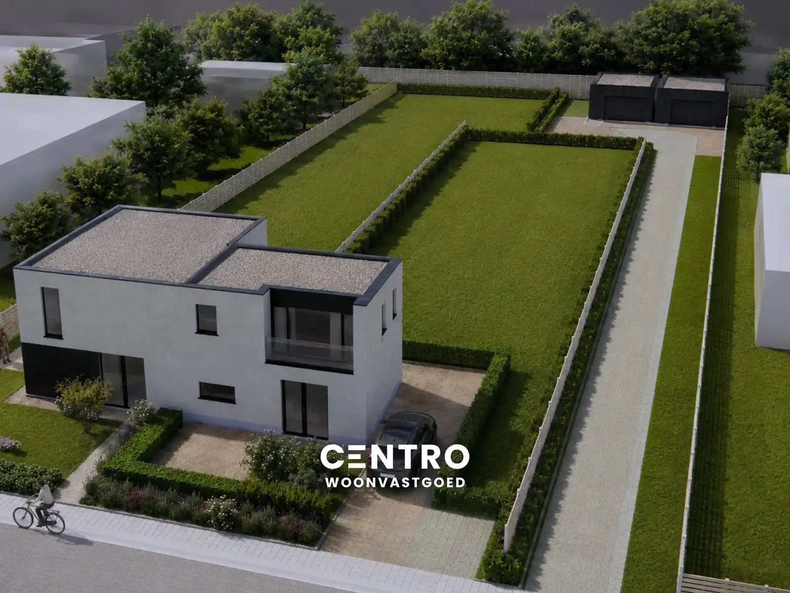 Energiezuinige NB-WONING (Halfopen) met MAGAZIJN (115m²) te koop aan de Maalse Steenweg 361 te Brugge (Sint-Kruis). Volgens Wet Breyne. foto {{pictureIndex}}