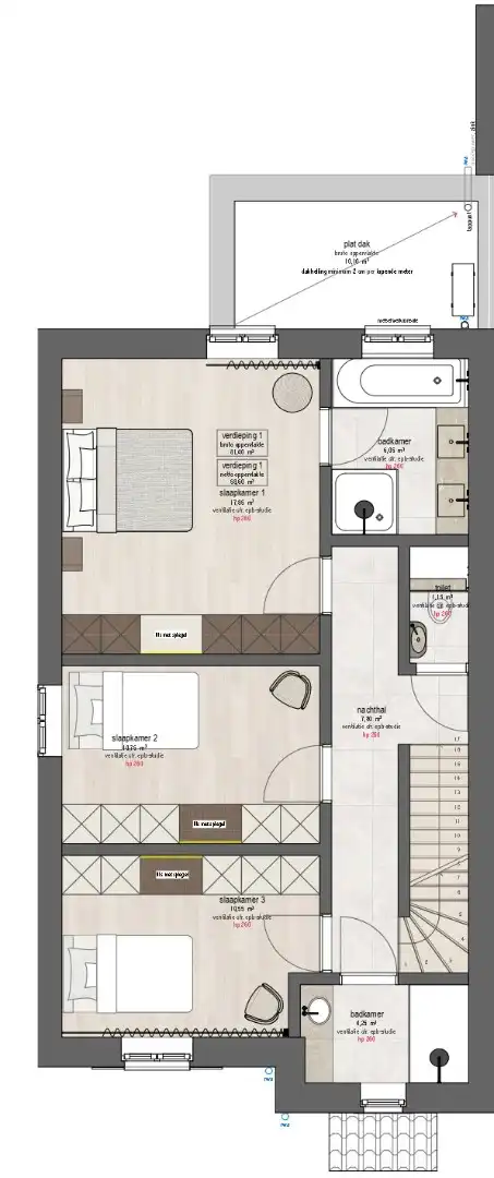 Halfvrijstaande nieuwbouwwoning (Casco plus) foto 13