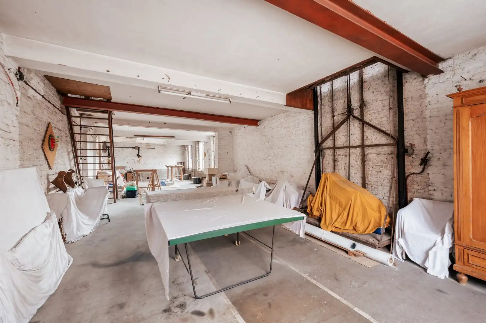 Herenhuis met atelier, garage en zuidgerichte tuin met uitweg op TOPLIGGING! foto 19