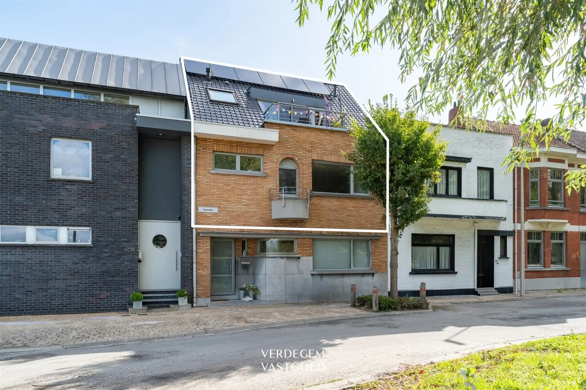 Prachtig duplexappartement met 2 terrassen in Interbellum architectuur foto 2