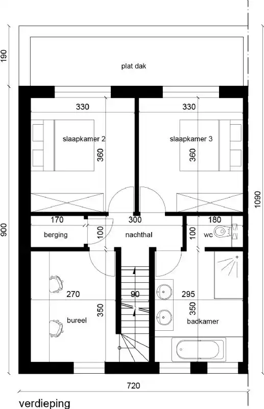 Nieuw te bouwen halfopen woning te Meulebeke. foto 4