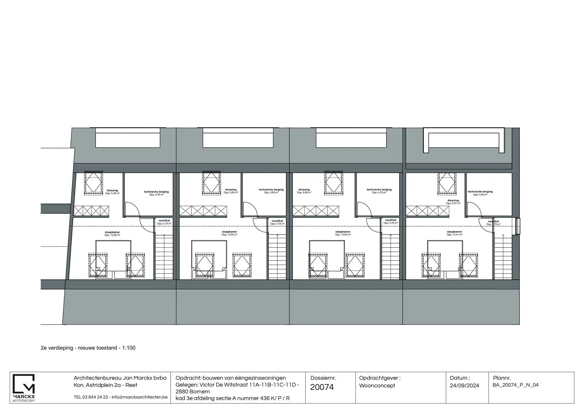 Casco woning in nieuwbouwproject te Hingene, Bornem foto 5