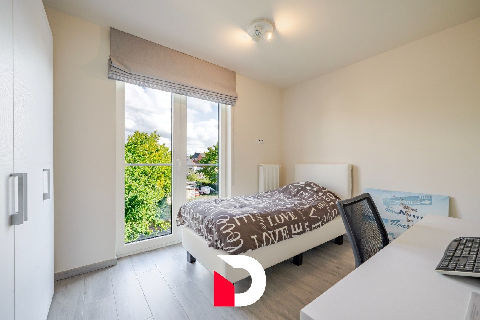 Hoekappartement met ruim terras in nieuwbouwresidentie te Sint-Michiels foto 15