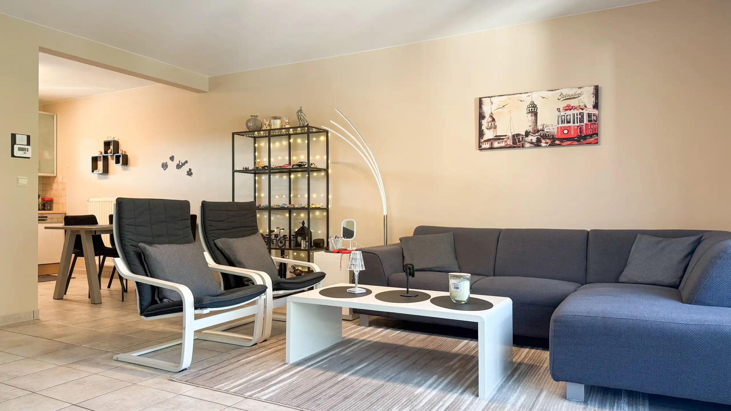 Gezellig duplexappartement met 2 slpks, terras en garage! foto 5