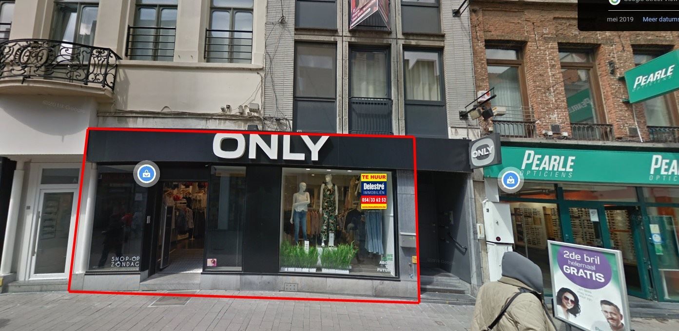 TOP GELEGEN COMMERCIEEL PAND LANGE MUNT foto {{pictureIndex}}