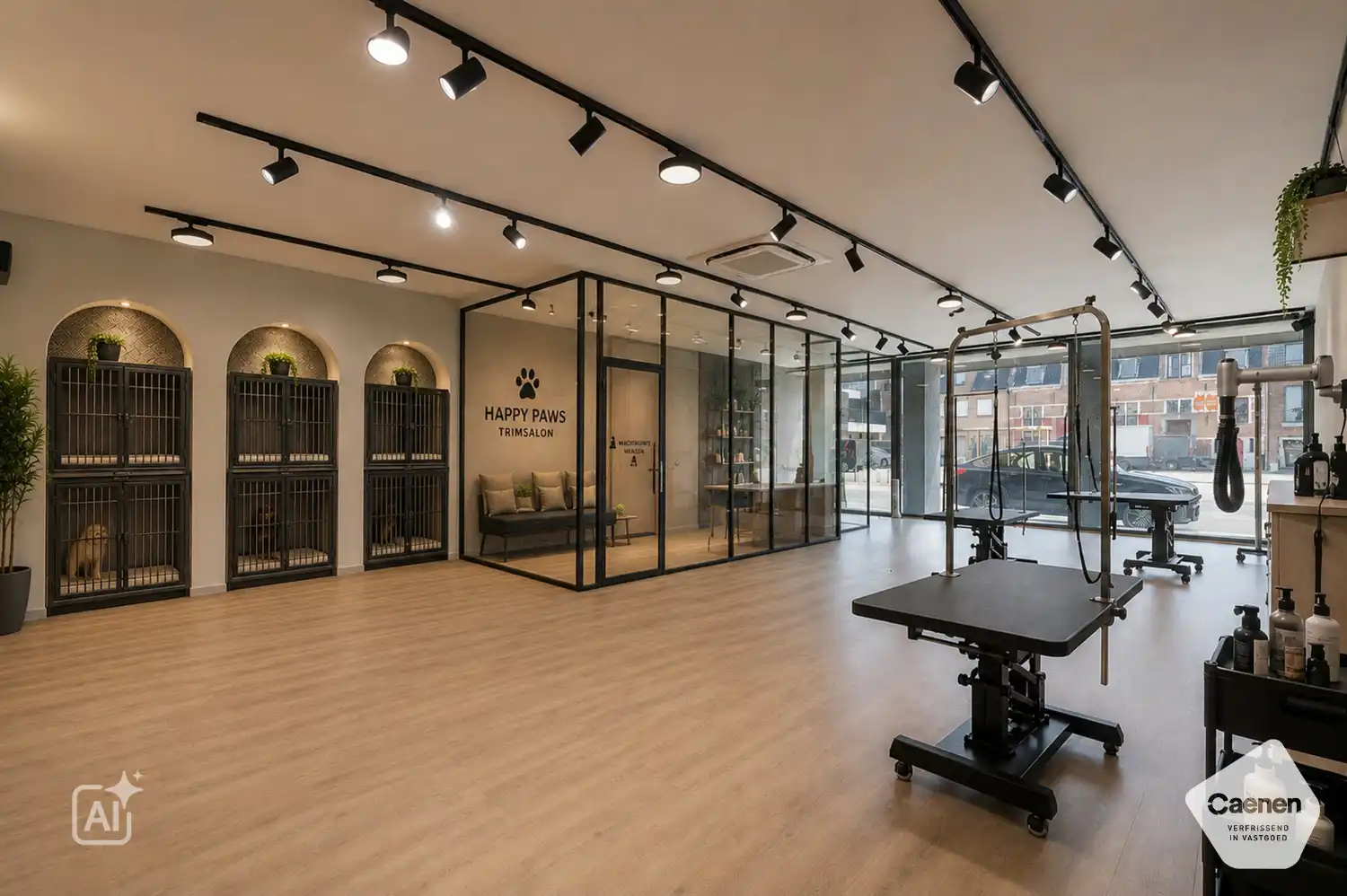 Instapklaar handelspand op toplocatie in het centrum van Veldegem foto 9