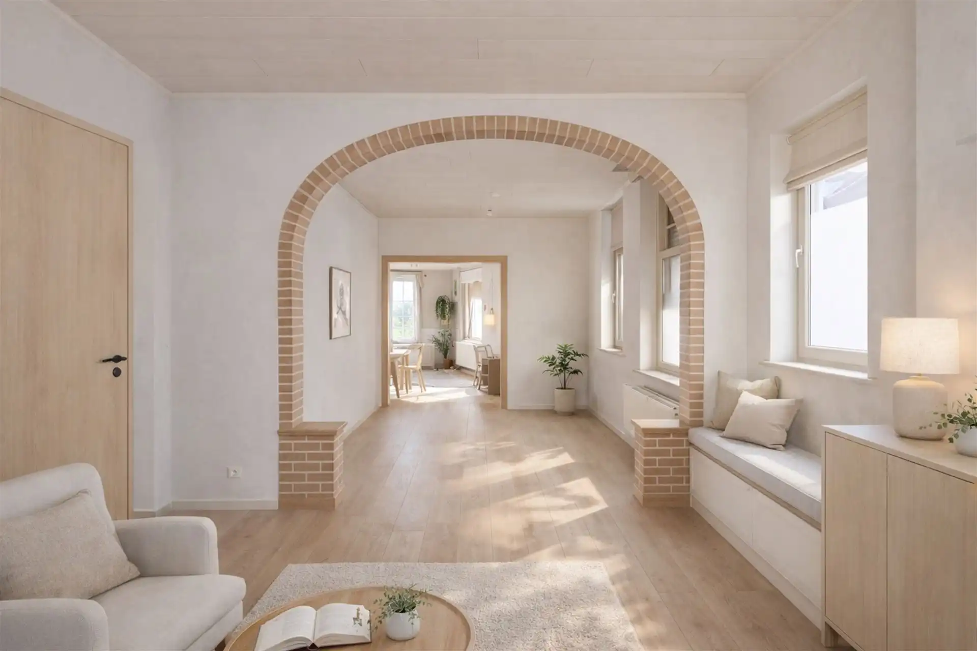 Te renoveren woning op een gegeerde locatie in Moortsele foto 3