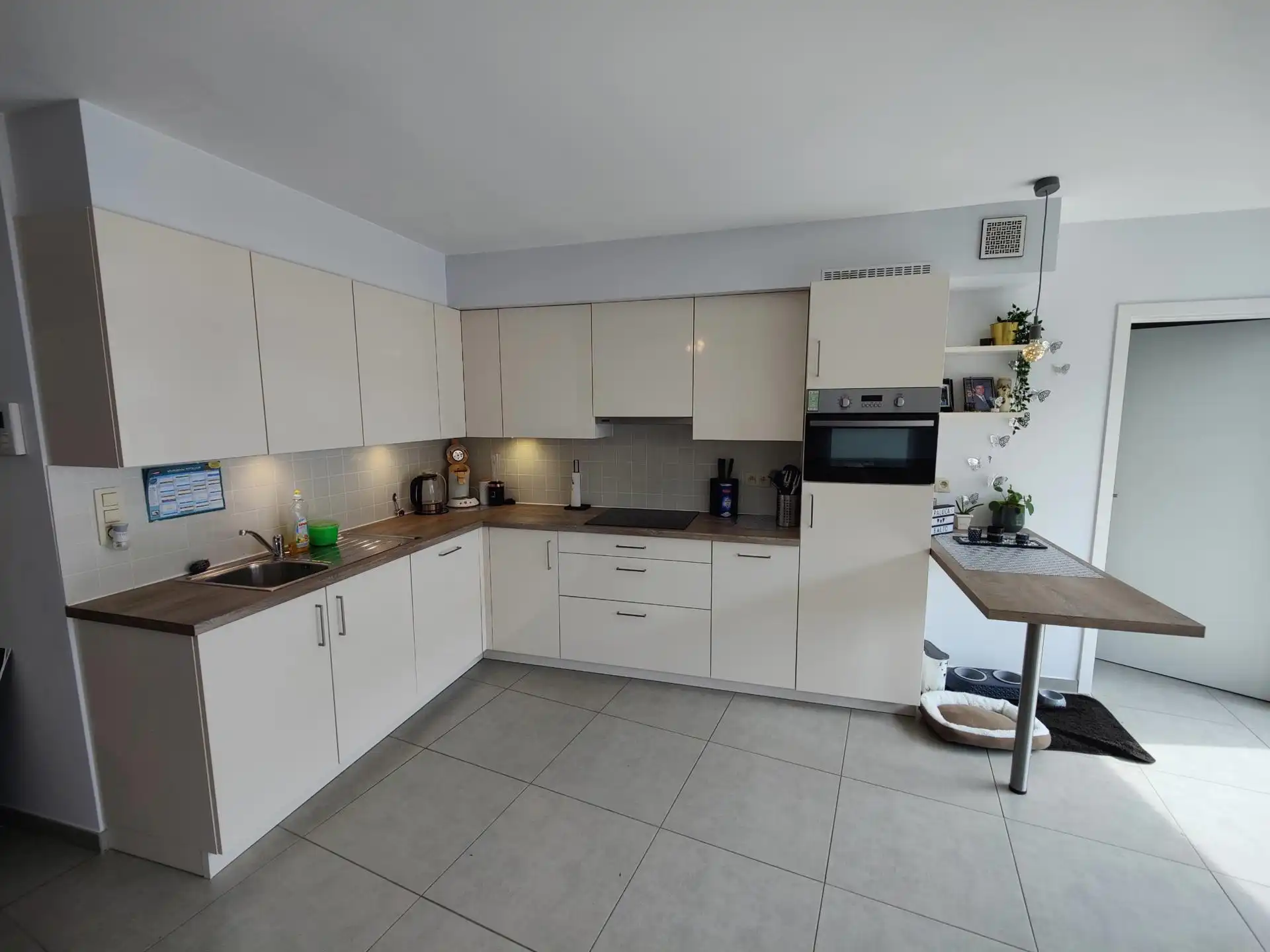 Gelijkvloers appartement met 1 slaapkamer, tuin & staanplaats foto 3