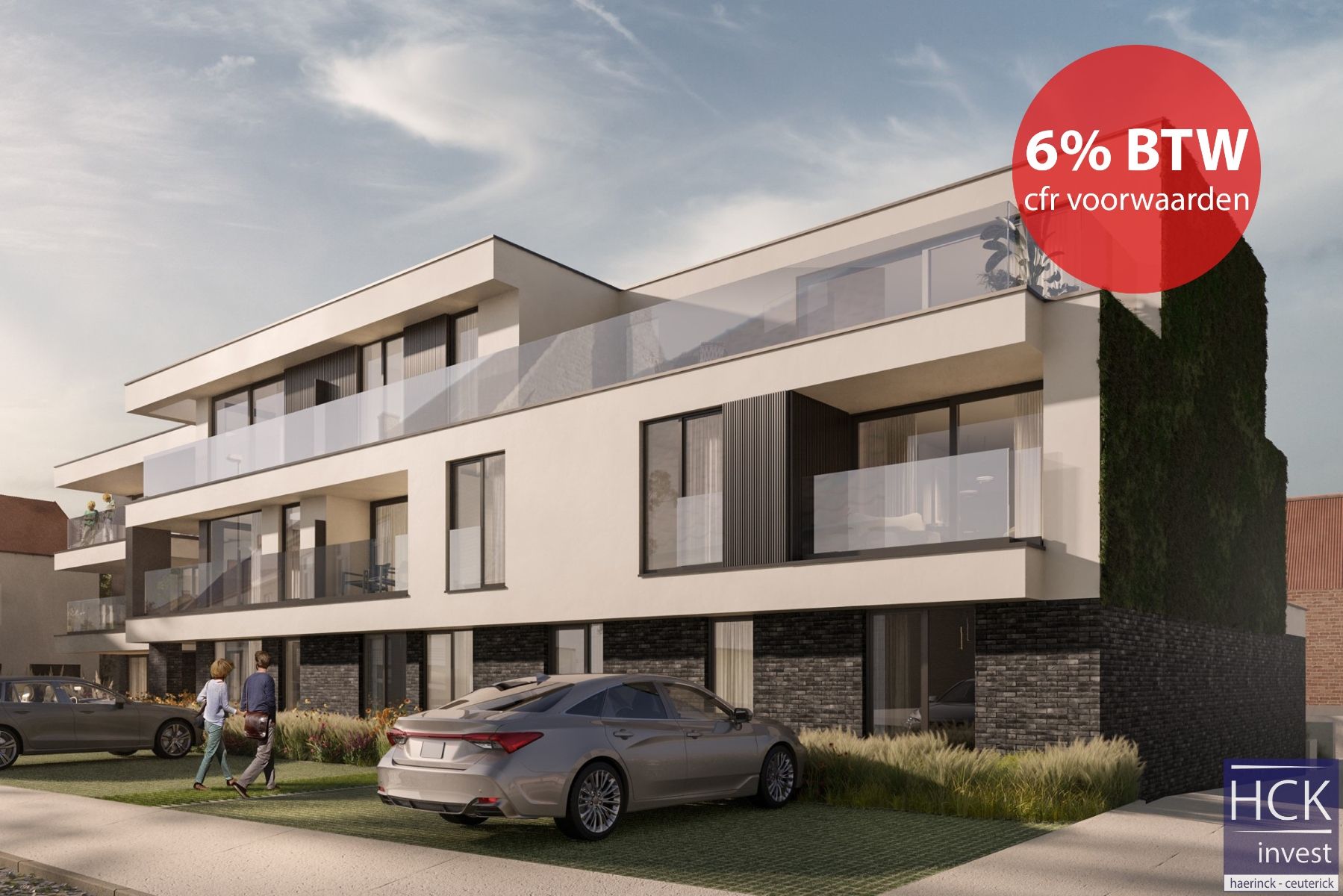 KRUISHOUTEM | POSTILJON | Uniek & groen woonproject met 24 appartementen foto {{pictureIndex}}