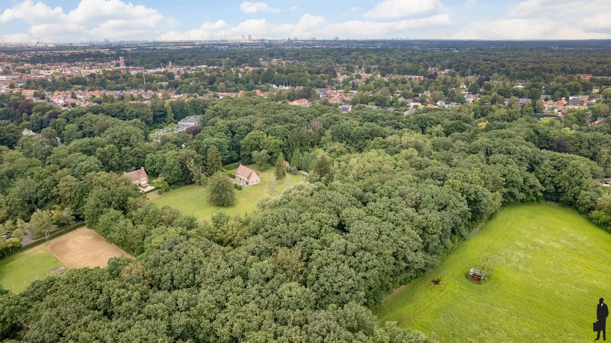 Bosgrond te Kapellen-centrum! foto 4