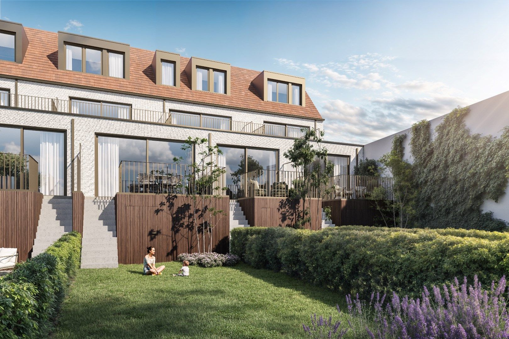 Nieuw, zuidgericht hoekwoonappartement met tuin nabij centrum Knokke, Zegemeer & Scharpoord. Inpandige parking te koop. foto 5