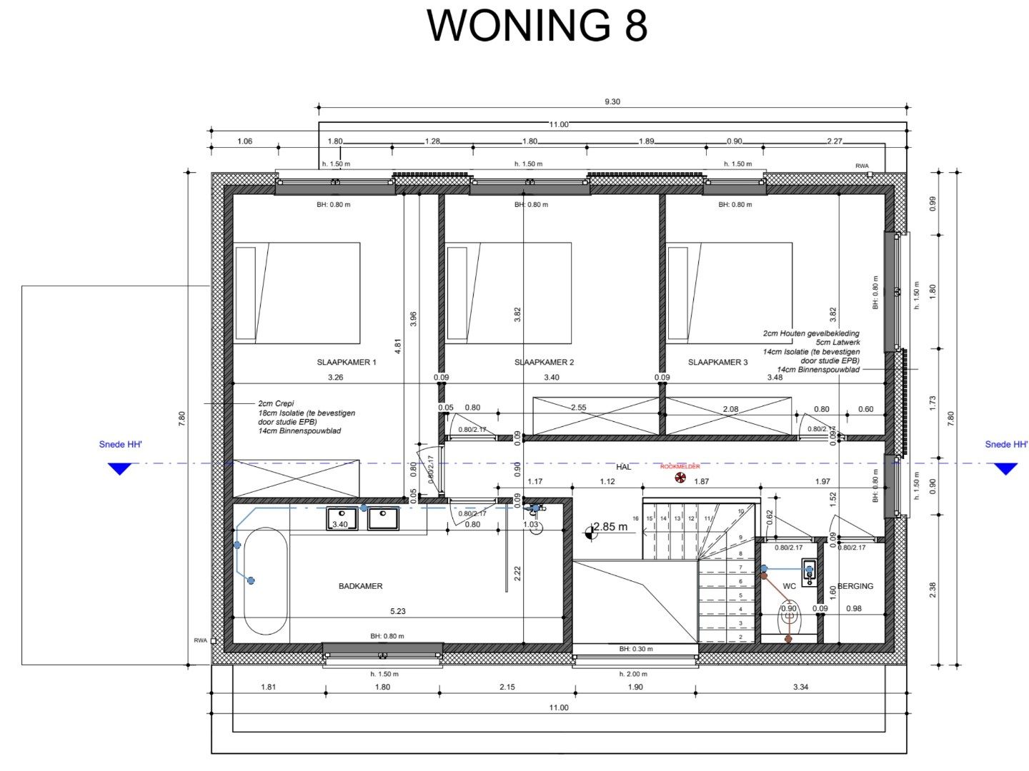 Rustig gelegen nieuwbouwwoning met 3 slaapkamers en prachtig zicht op de velden te Gistel  foto 9