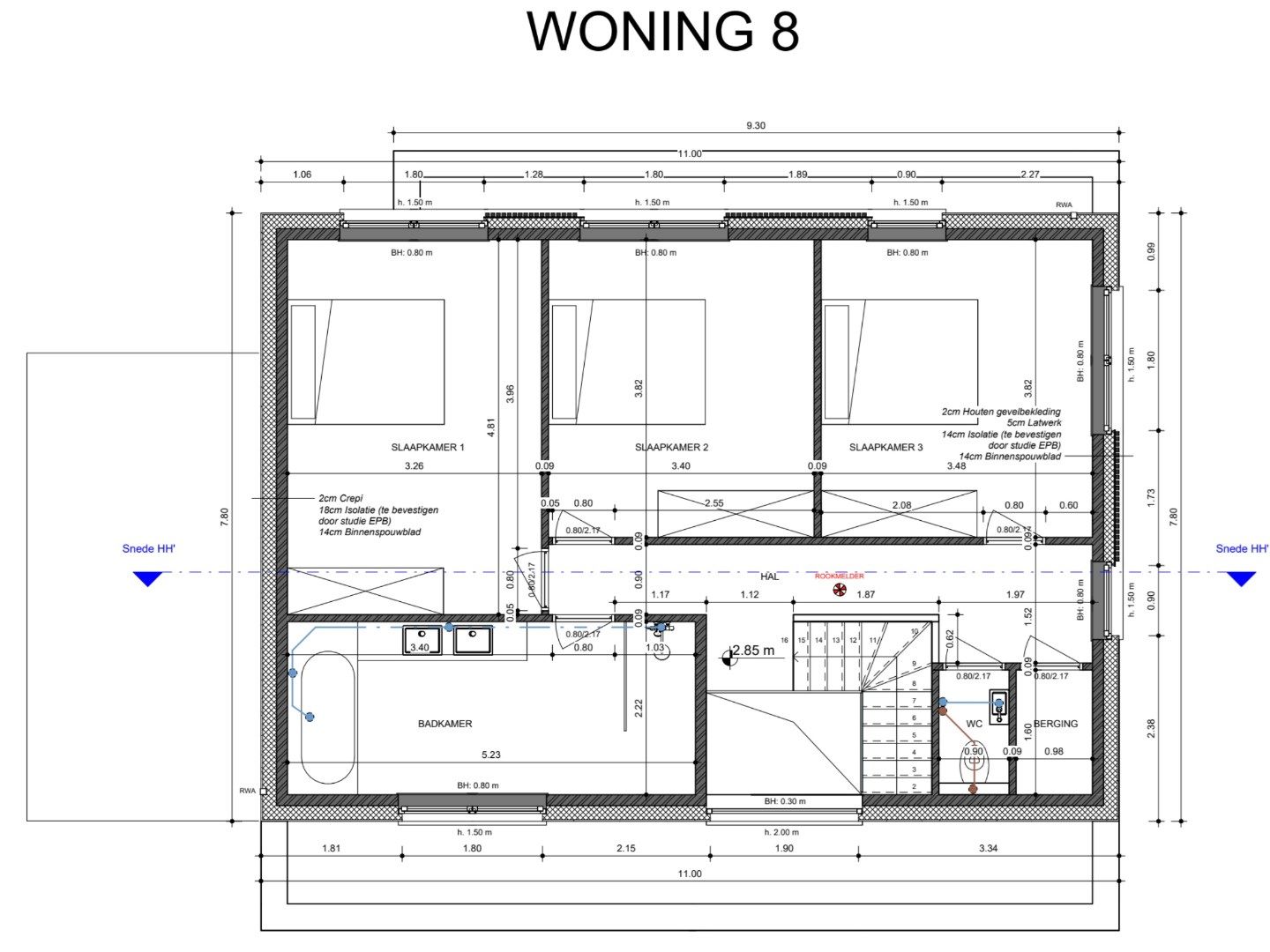 Rustig gelegen nieuwbouwwoning met 3 slaapkamers en prachtig zicht op de velden te Gistel  foto 17