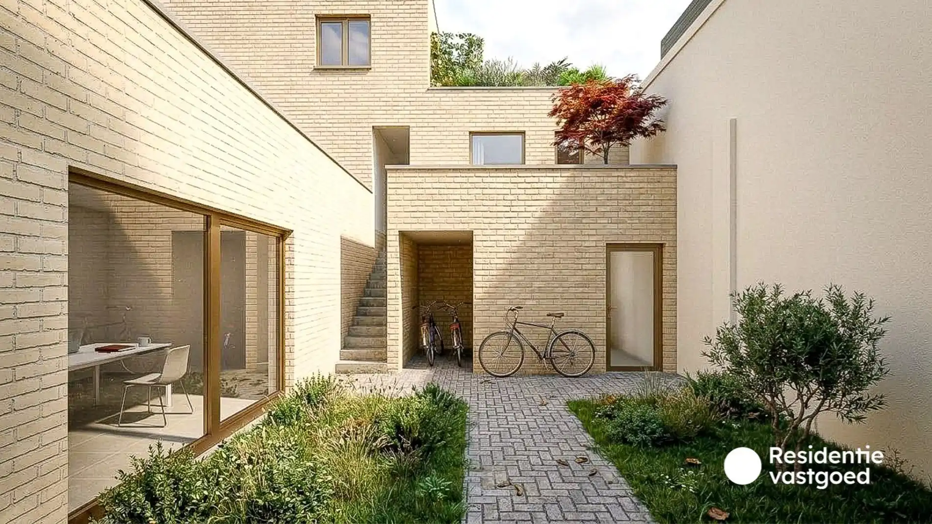 Uniek wonen in een iconisch architecturaal kader, pal in het centrum van Gistel foto 4