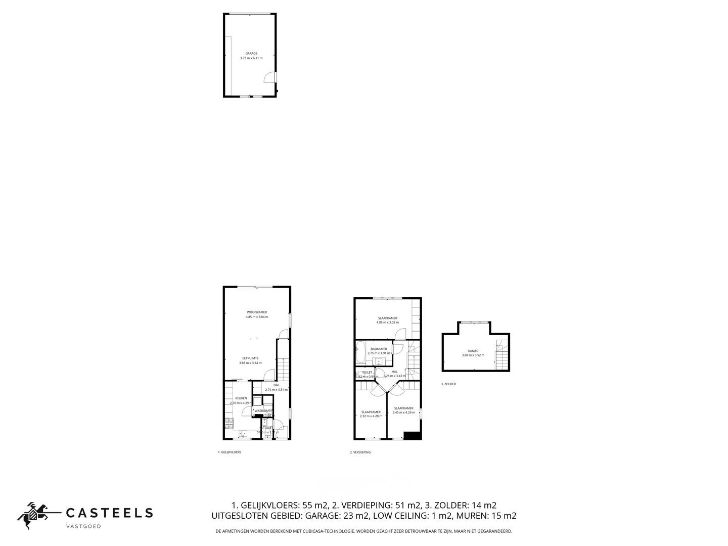 Instapklare HOB met EPC B, 4 slpks, tuin en garage foto 27