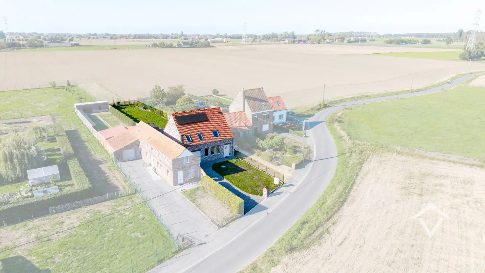 Recente energiezuinige gezinswoning op 722 m² met prachtige ligging in Vladslo foto 30