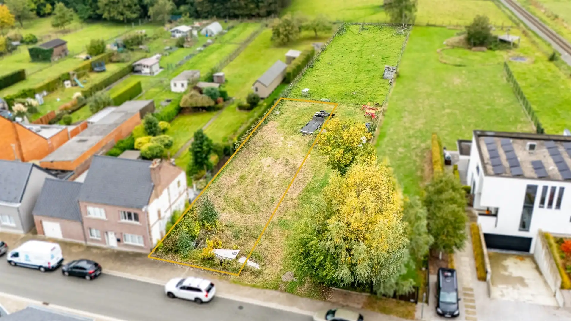 Bouwgrond van 495m² voor halfopen bebouwing foto 4