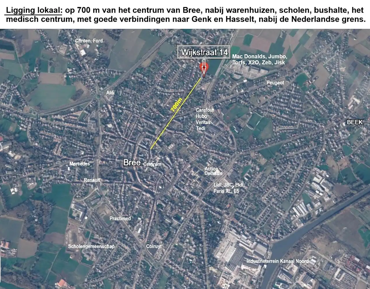 Prachtige bouwgrond van 481 M² nabij Bree centrum. foto 7