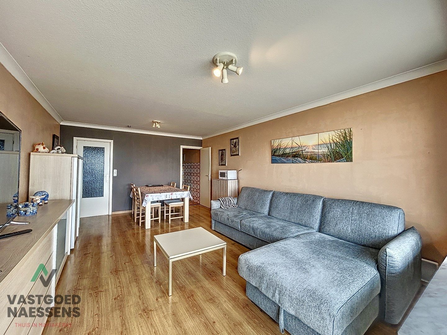 Instapklare studio met terras en zicht op zee  foto 4