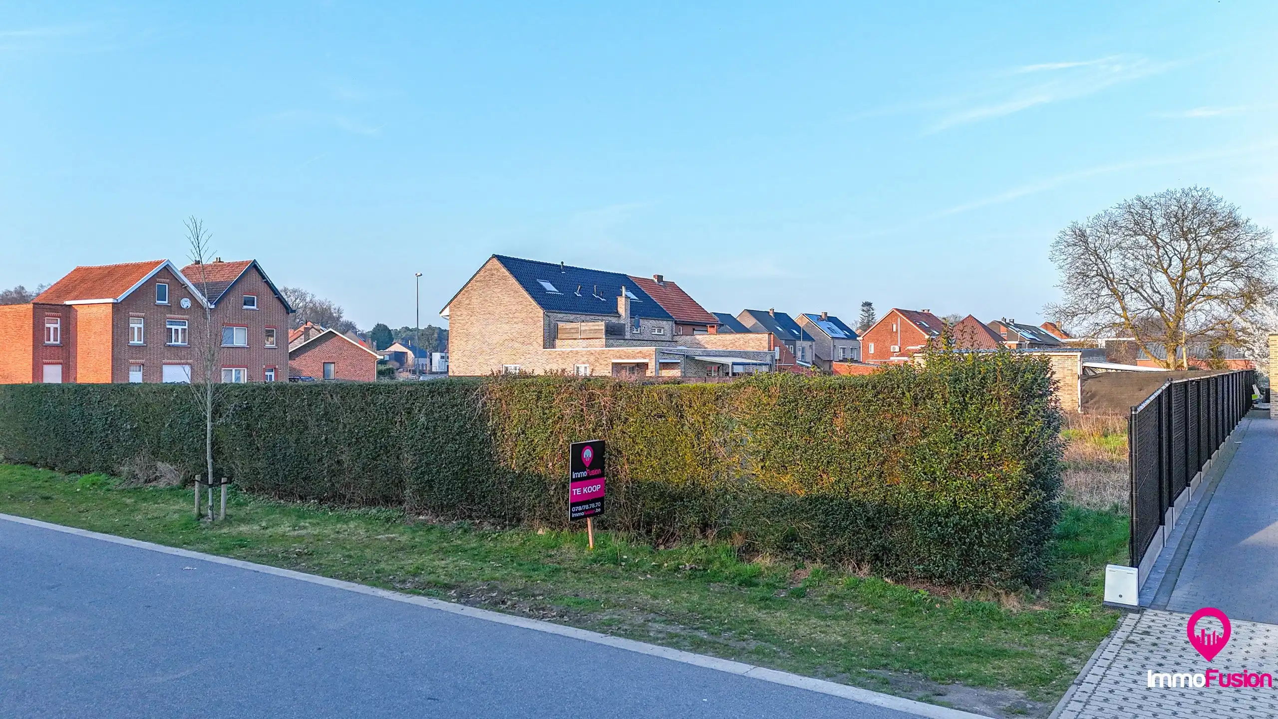 Bouwgrond voor open bebouwing aan rustige straat te Beringen! foto 2
